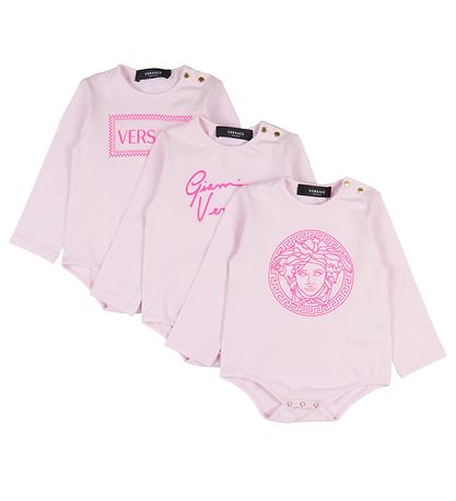 Versace Gave?ske - Bodyer l/æ - 3-pak - Lyser?d