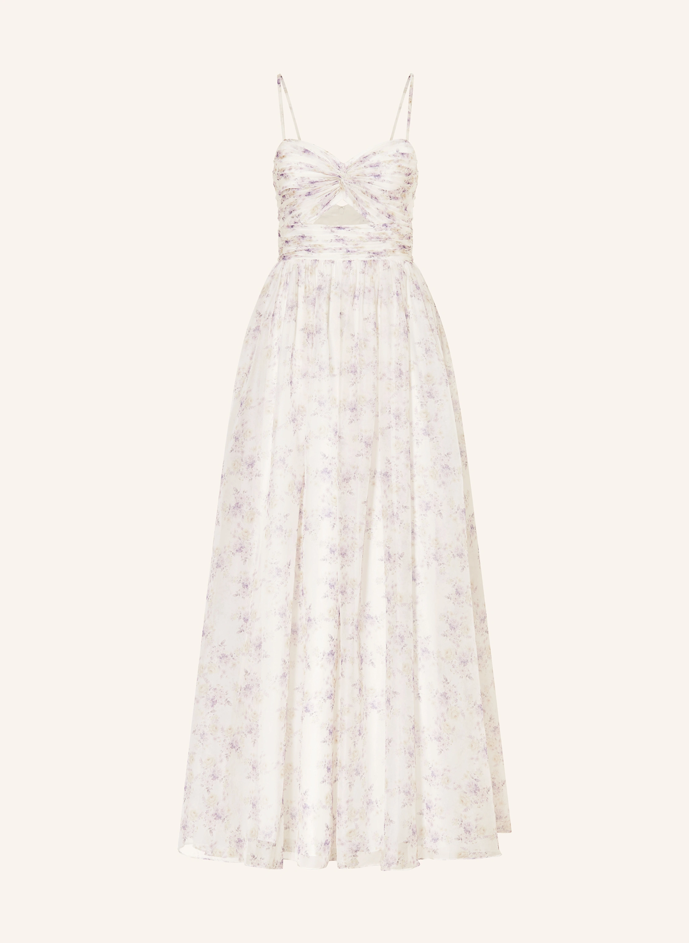Hey Kyla Abendkleid mit Plissees und Cut-out