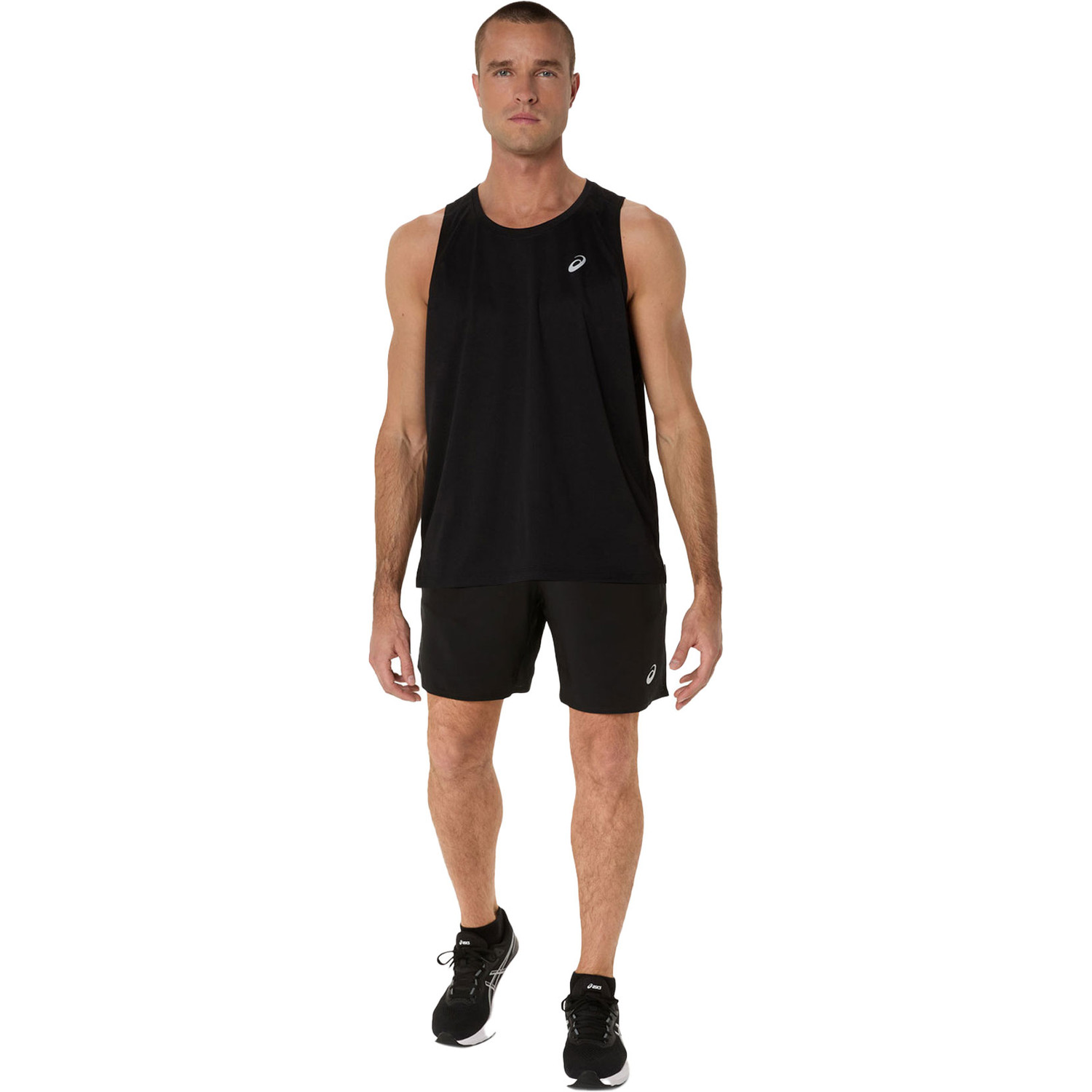 ASICS Singlet Short 2in1 Set Heren