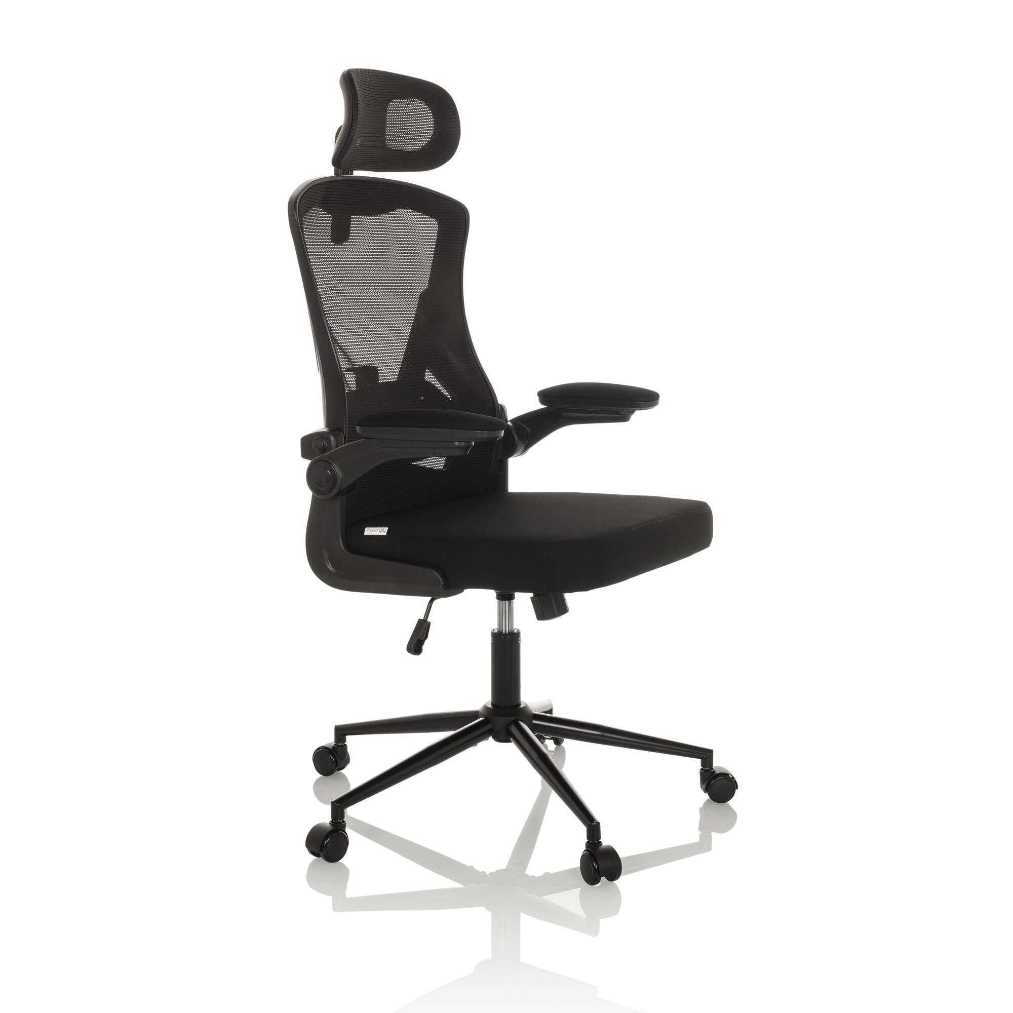 Profi Bürostuhl ARIGANO Stoff/Netzstoff mit Armlehnen hjh OFFICE