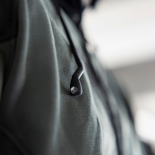 Dainese - Sweat Daemon-x Safety Full Zip Kaki / Noir