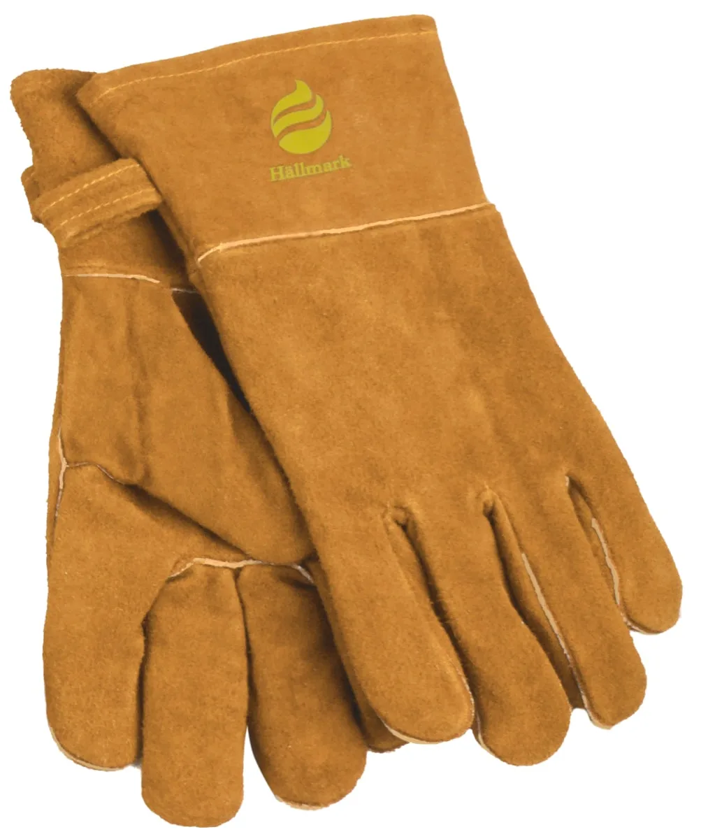 Hällmark Leather Gloves Small Brown