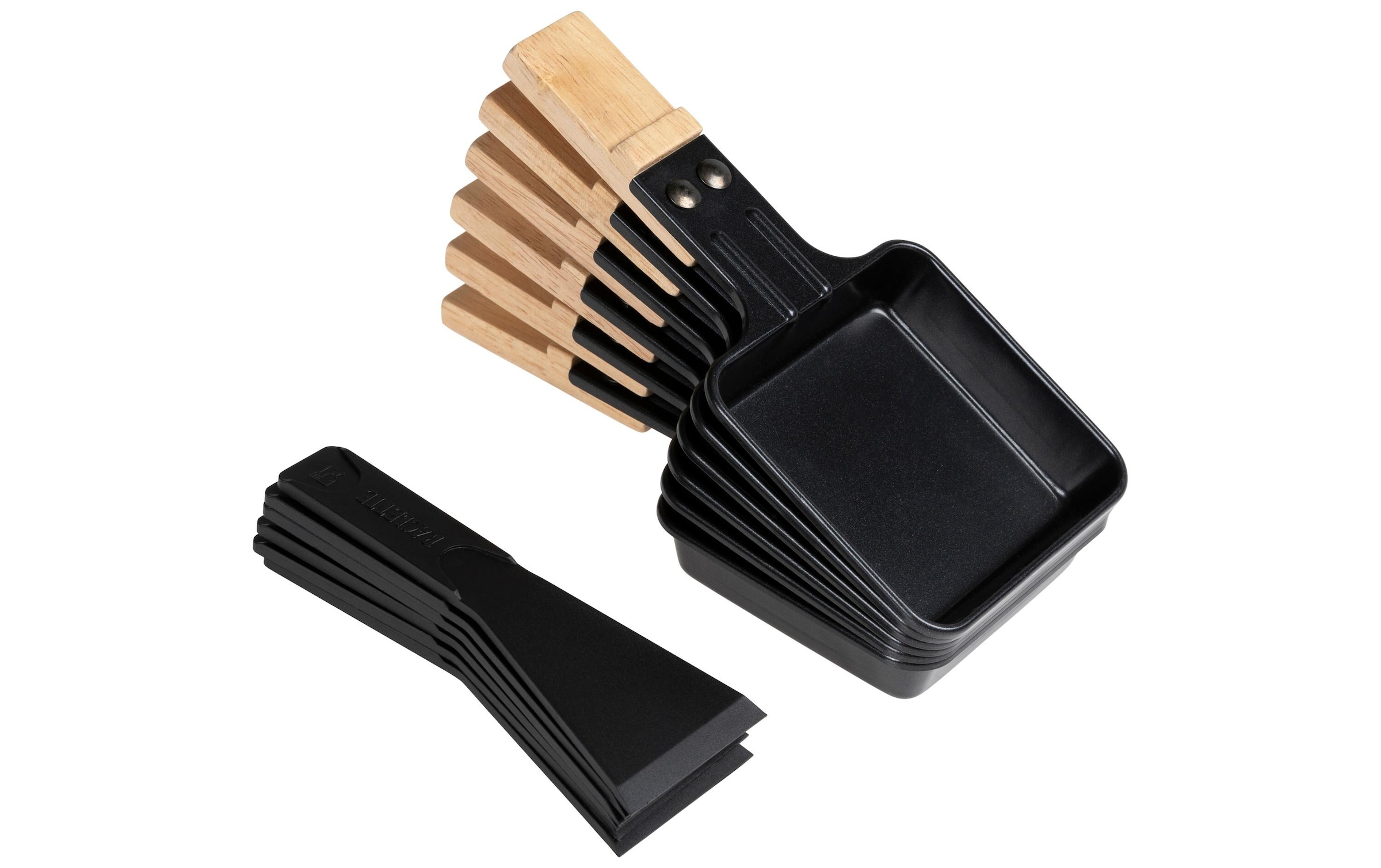 FURBER Raclette »Raclette-Grill 6P Holz/Stein« 900 W