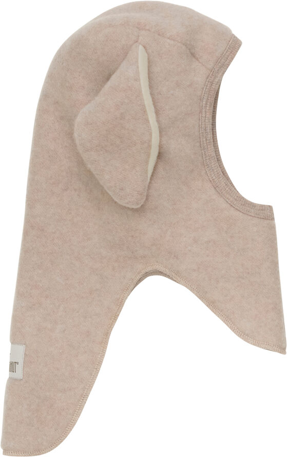 Huttelihut Balaclava Wool Fleece w. Lin. Mahogany rose