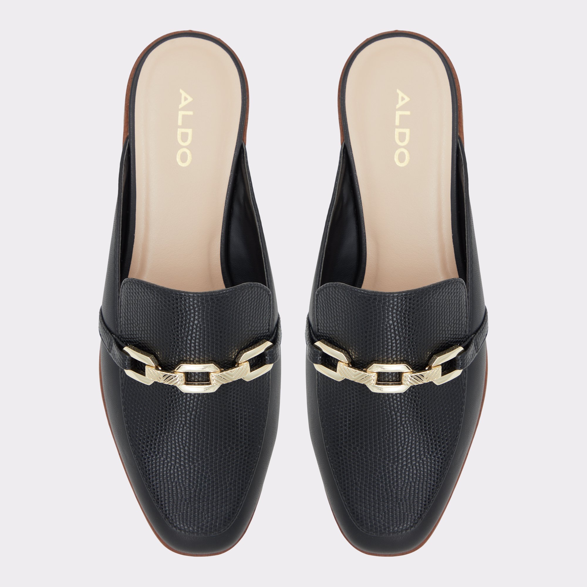 Alaeladar Black Women Mule Shoes