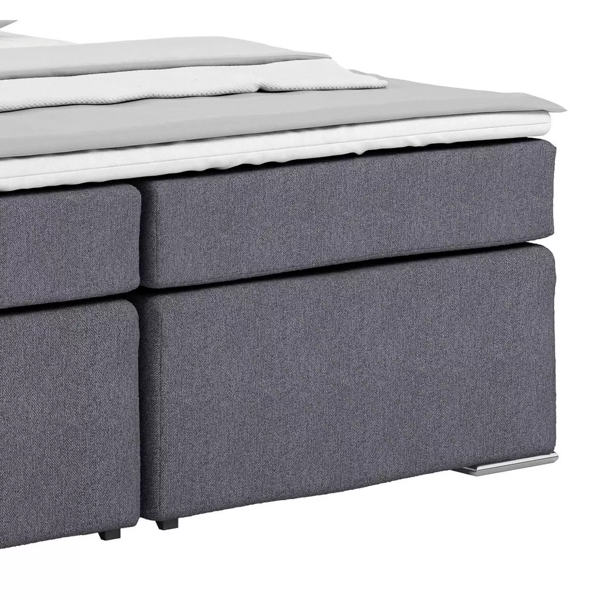 Boxspringbett Nero 180 x 200 Dunkelgrau