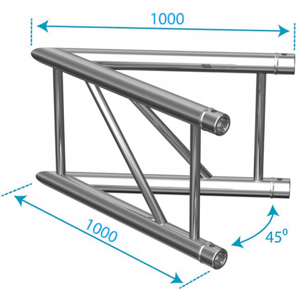 NEXT Truss NH32-L45V ladder trusshoek verticaal 45 graden