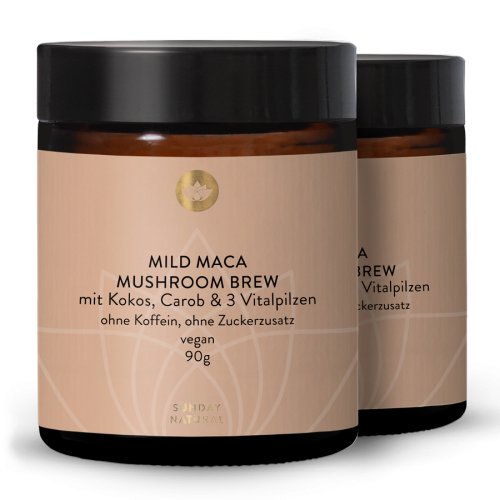 Sunday Natural Products  Mild Maca Mushroom Brew
