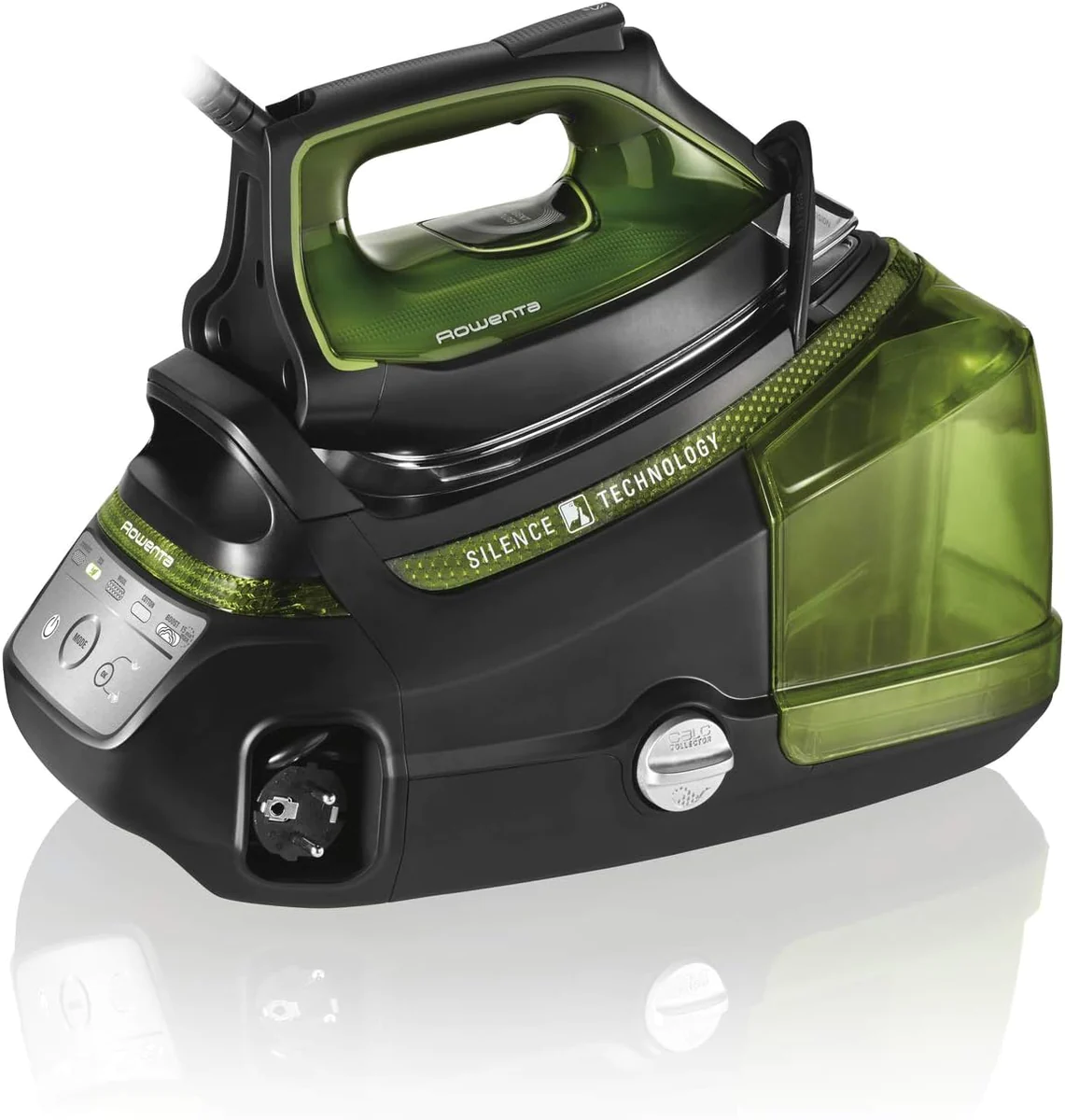Centrale Vapeur haute Pression de 1,3L avec 8 Bars 2800W noir vert Row