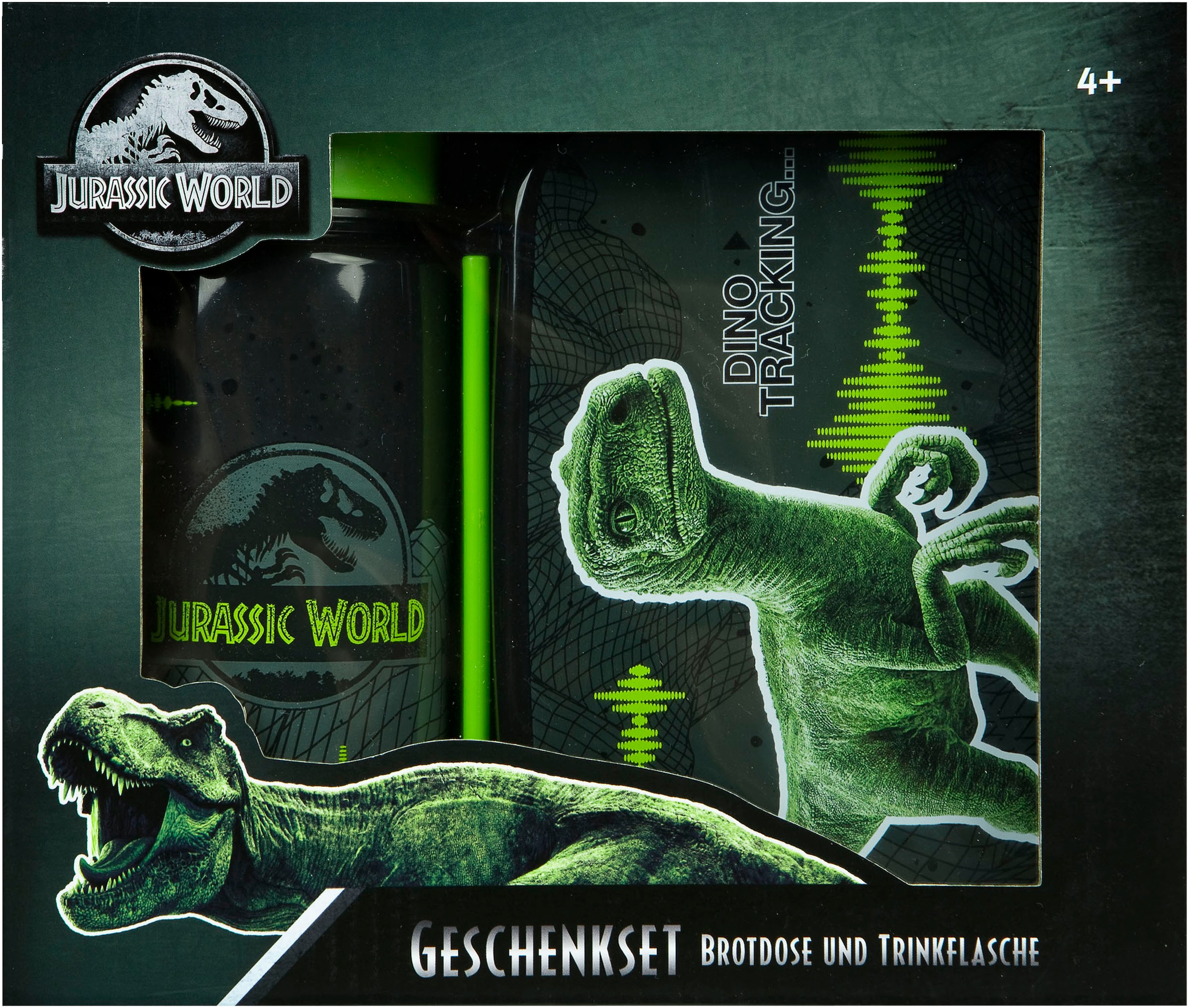 Scooli Lunchbox »Jurassic World« Set, 2 tlg. mit Trinkflasche
