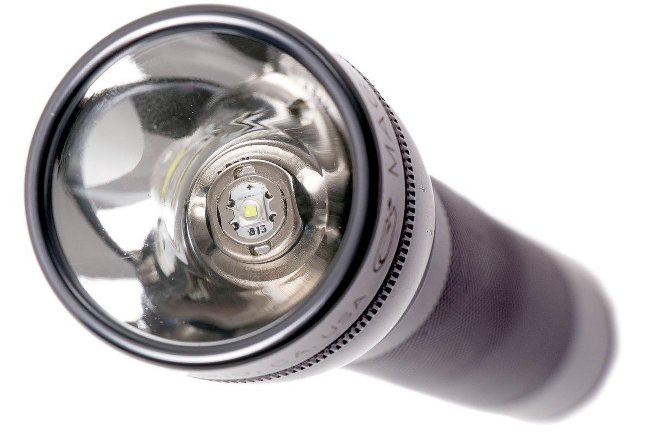 Maglite ML25LT MagLED zaklamp 3-C cell, grijs