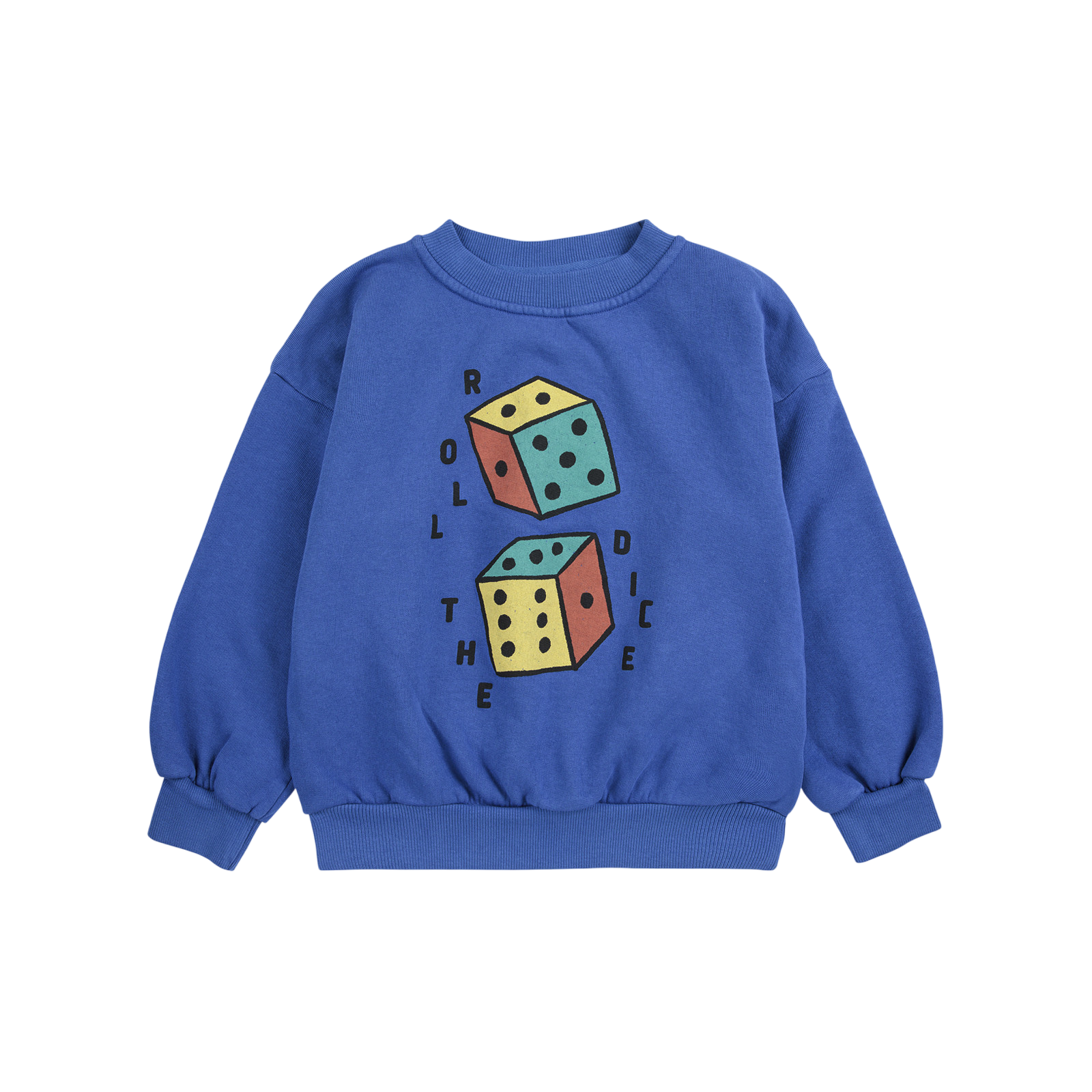Sweatshirt Roll The Dice Blue