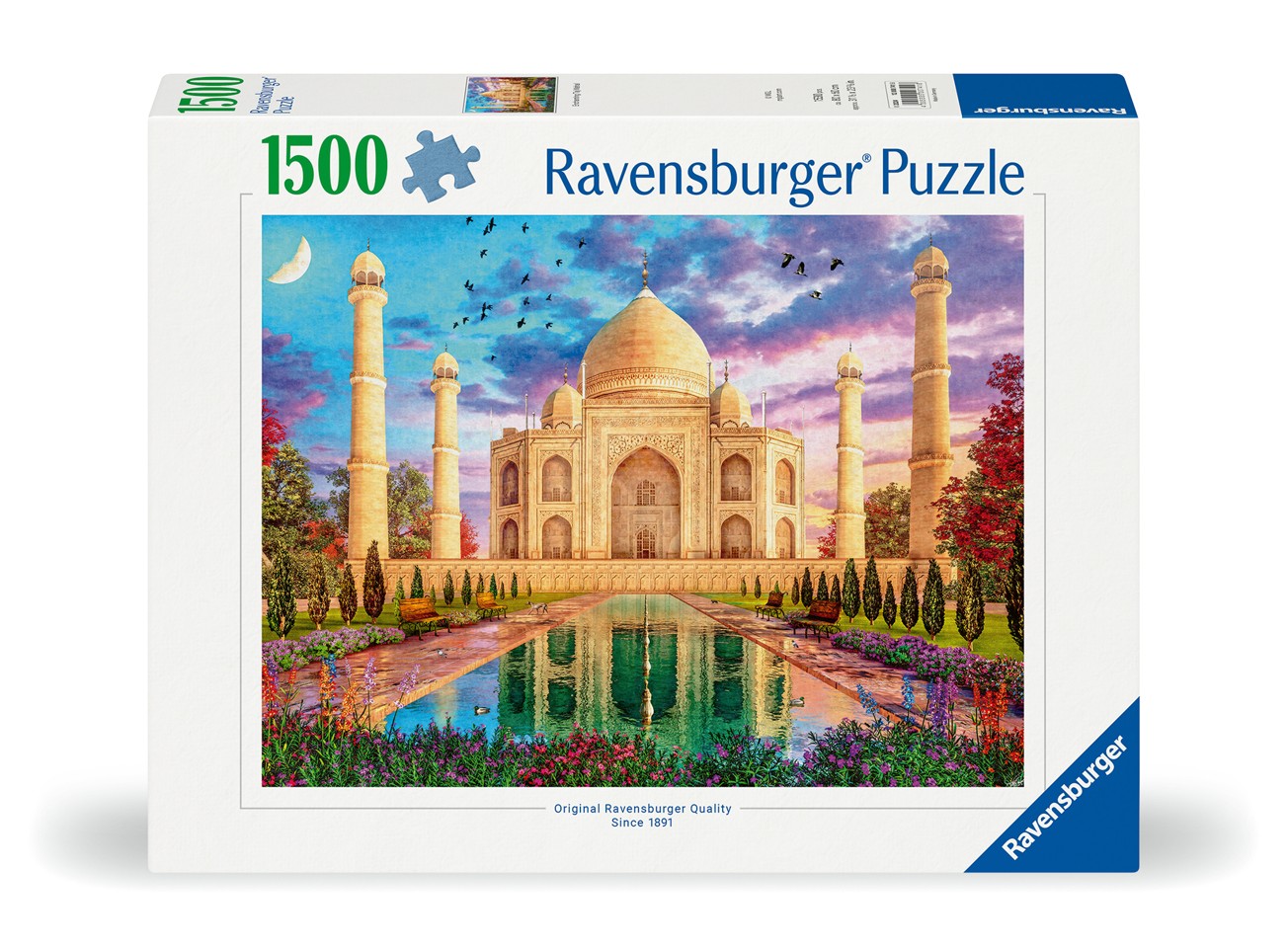 Ravensburger - Puslespil Taj Mahal 1500 brikker