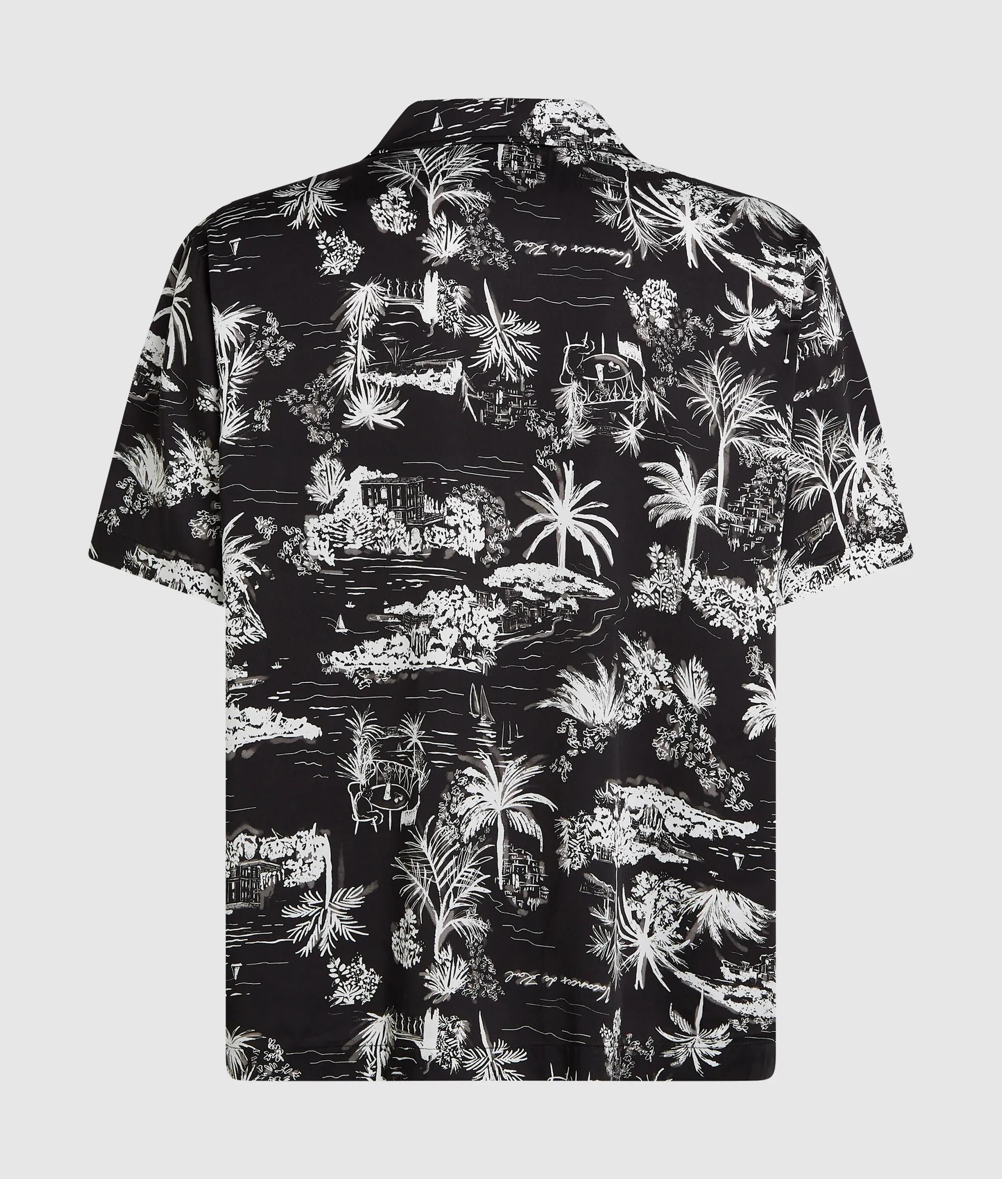 Shirt met korte mouwen met all-over-print