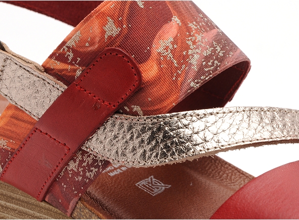 Dorking nu pieds talons femme d8786txelv rouge