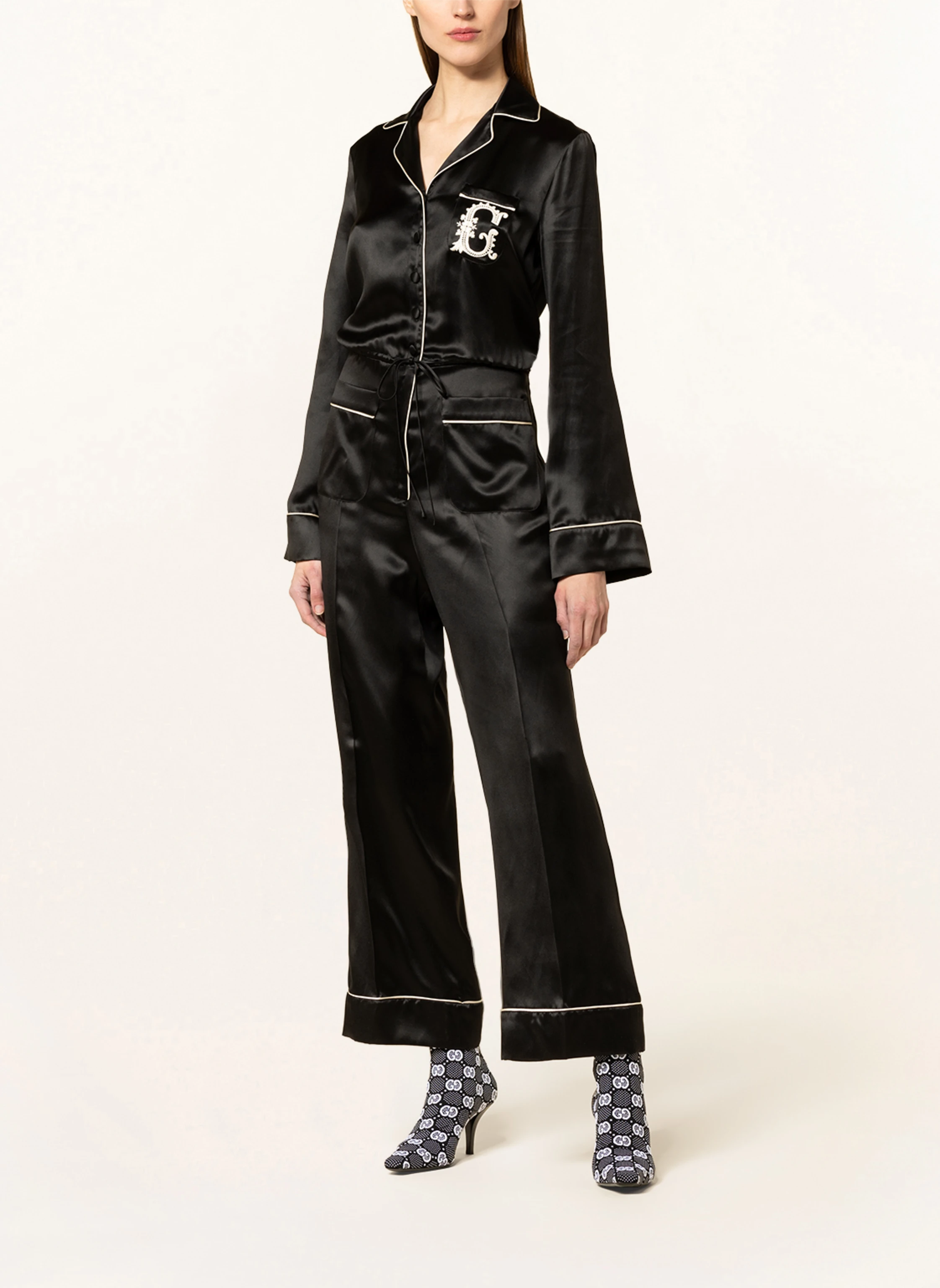 GUCCI Jumpsuit mit Seide