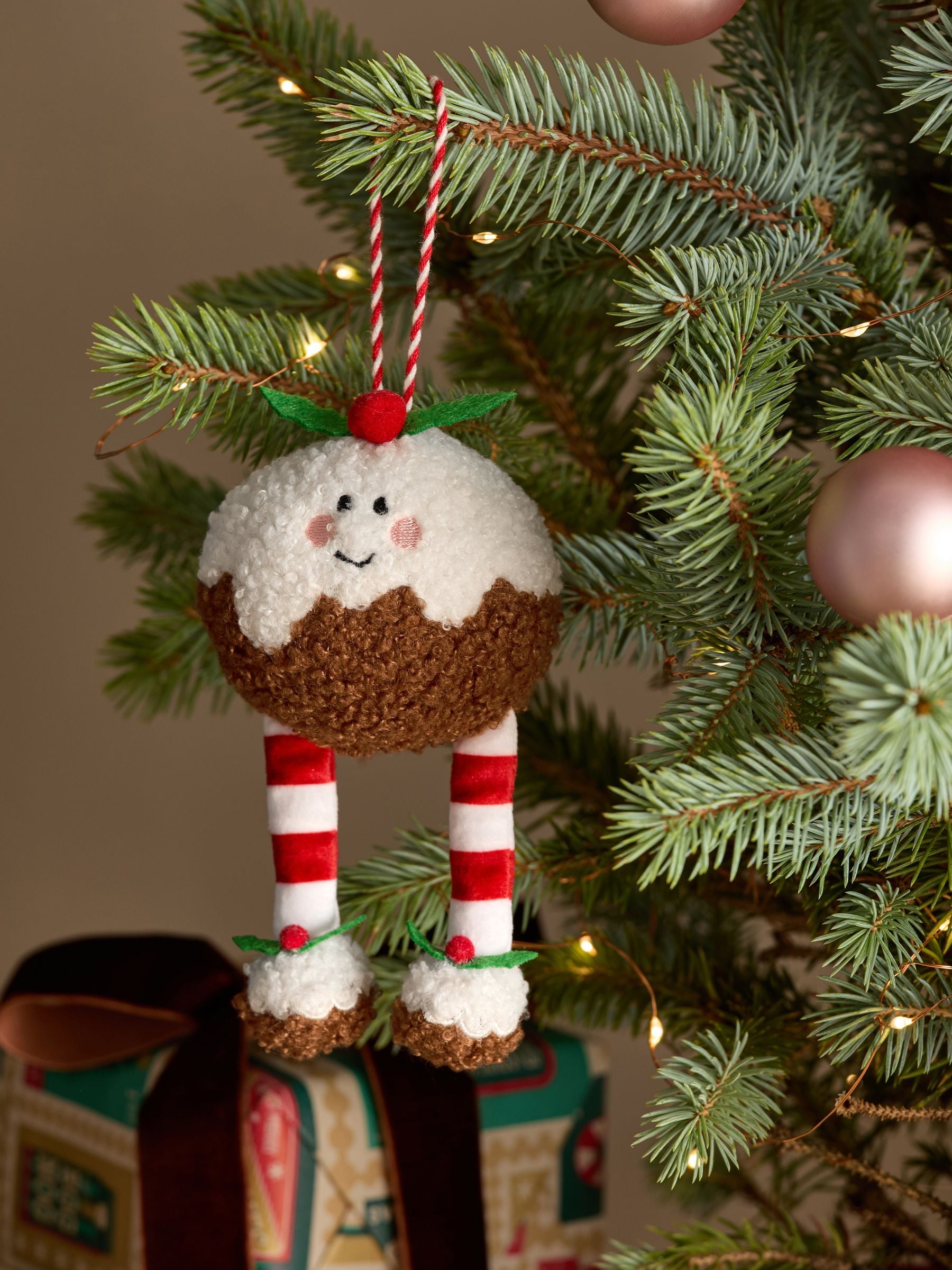 Novelty pluchen Kerstmis bal