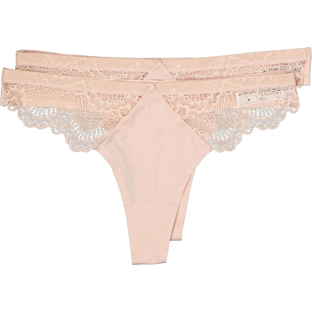 Dames string  2-Pack Lichtroze kopen? Goed en goedkoop