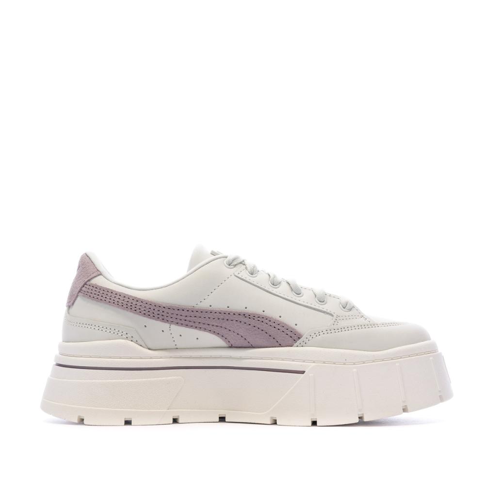 Puma Baskets Blanche Femme Puma Mayze Stack