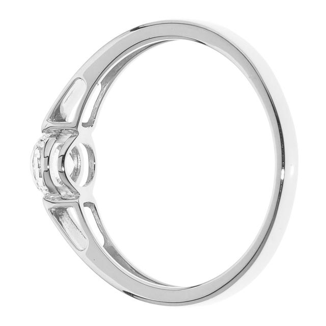 Brillant-Ring, 0,50 ct., SI, Zertifikat, Gold 585