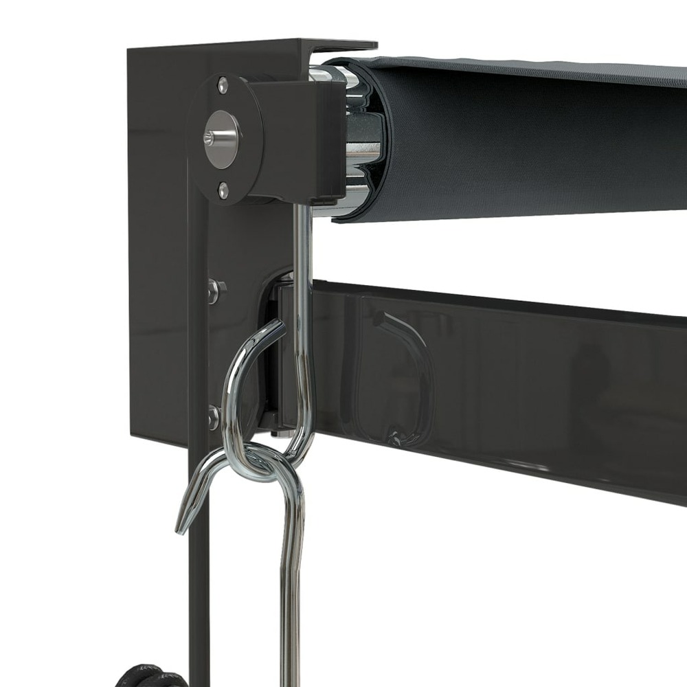 Auvent rétractable automatique anthracite 4,5x3 m