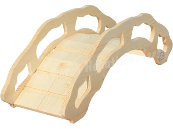 Resch Rundbogenbrücke 63 x 20.5 x 20 cm Holzbrücke für Nager