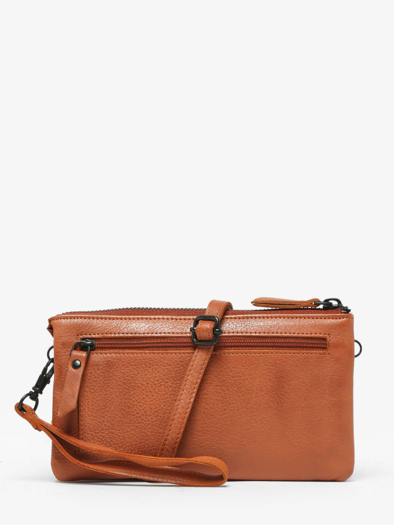 Portefeuille et bandoulire cuir MILANO