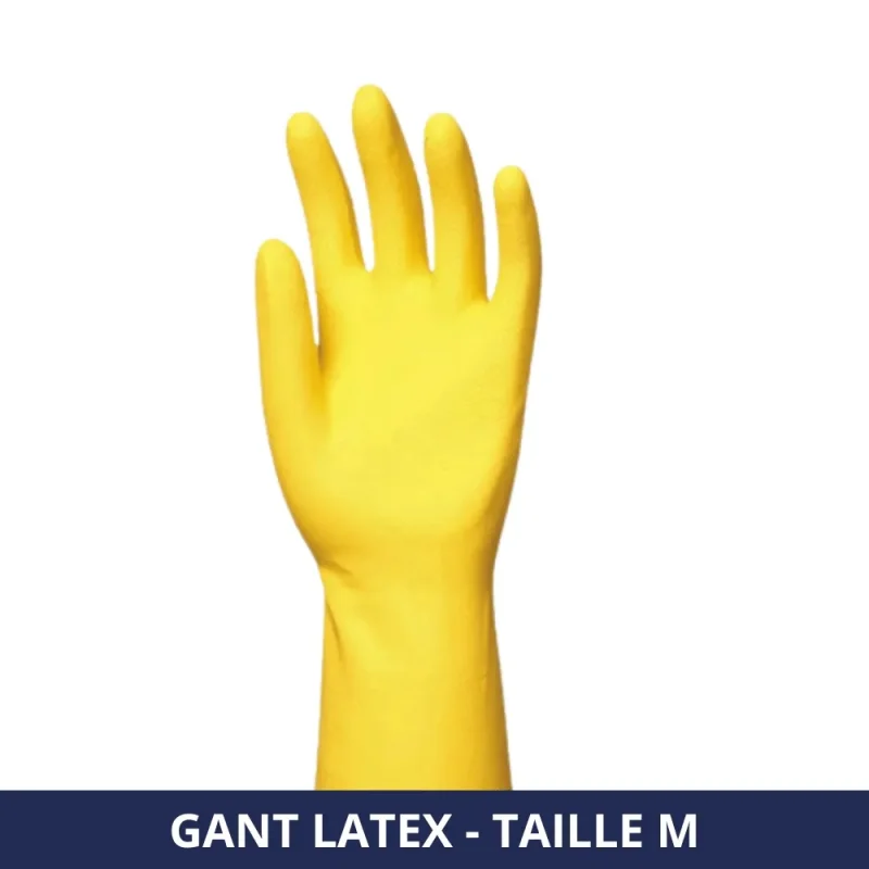 FILFA FRANCE - Gant latex ménage - Taille M - x12