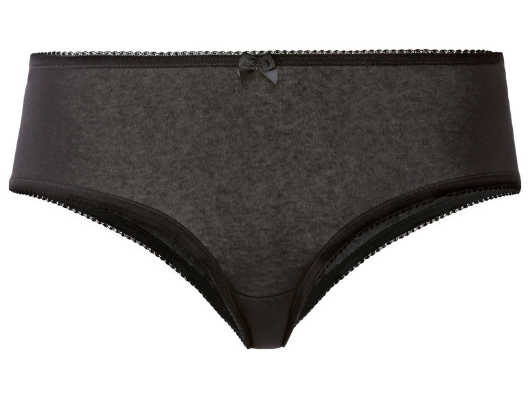 Dames zwangerschaps-hipsters, 3 stuks, met hoog biologisch katoengehalte