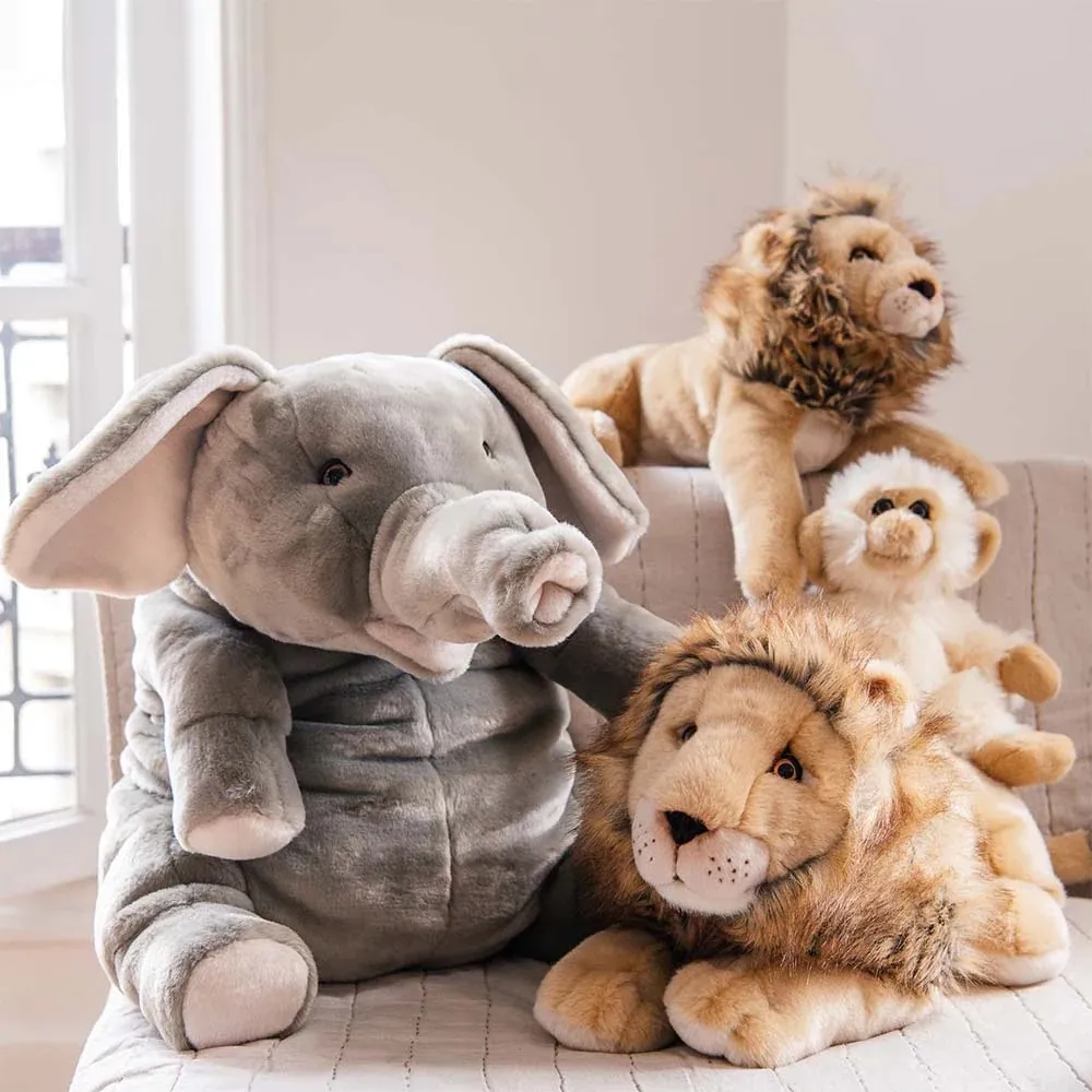 Ma peluche Lion Melchior La Pelucherie