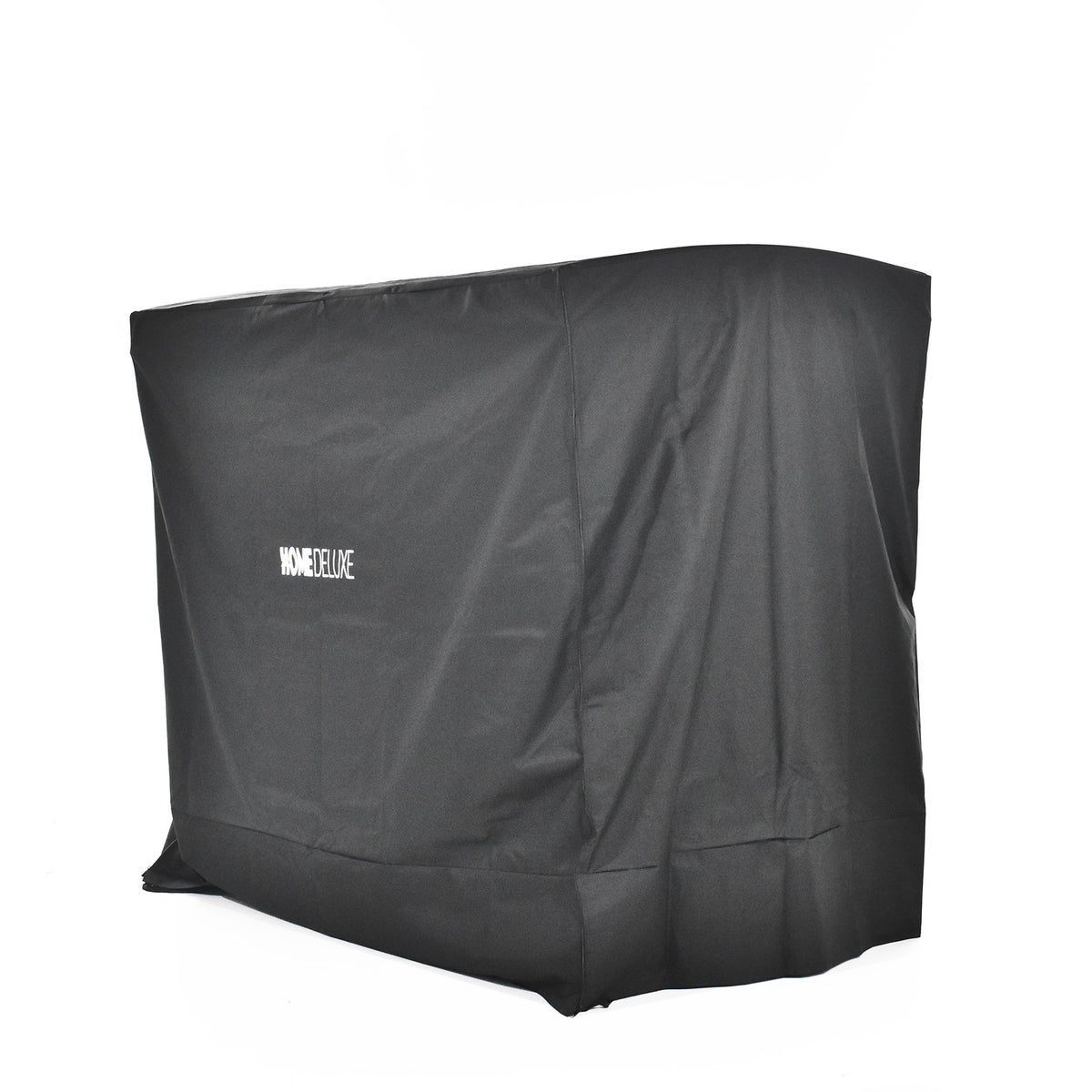 Home Deluxe - Descanso Beige Hollywood Schommelstoel met Hoes - 3-Zits, B/H/L 115cm x 195cm x 198cm, incl. Bekerhouder, Zit- en Rugkussens | Tuinligstoel, Tuinlounge, Schommelstoel