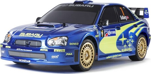 Tamiya - Rc Subaru Impreza Mexico 2004 Tt-01 Type-E Fjernstyret Bil Byggesæt - 1:10 - 47372