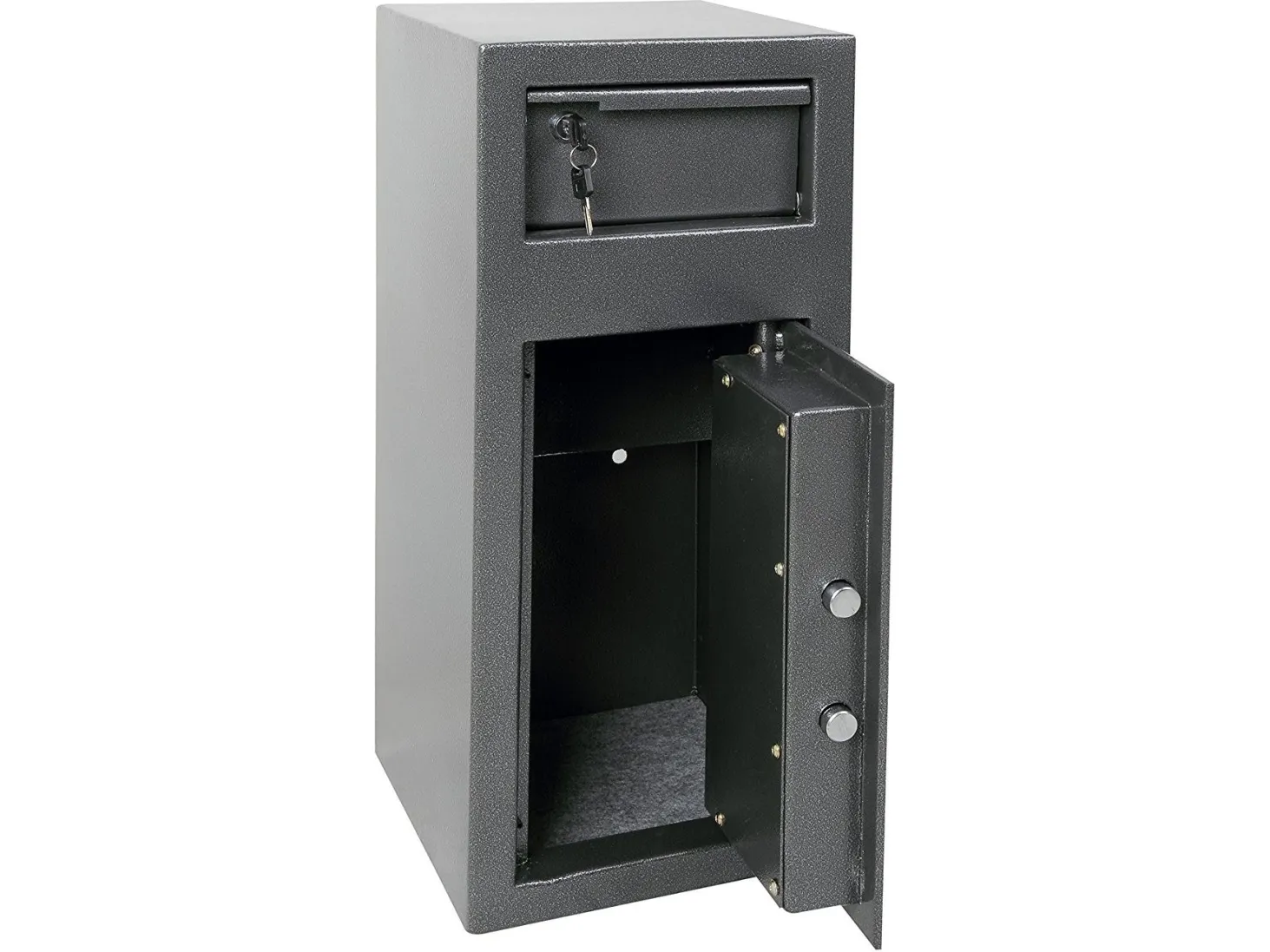 Phoenix Safe Co. SS0992KD, Fritstående pengeskab, Grå, Nøgle, Stål, Penge, 250 mm