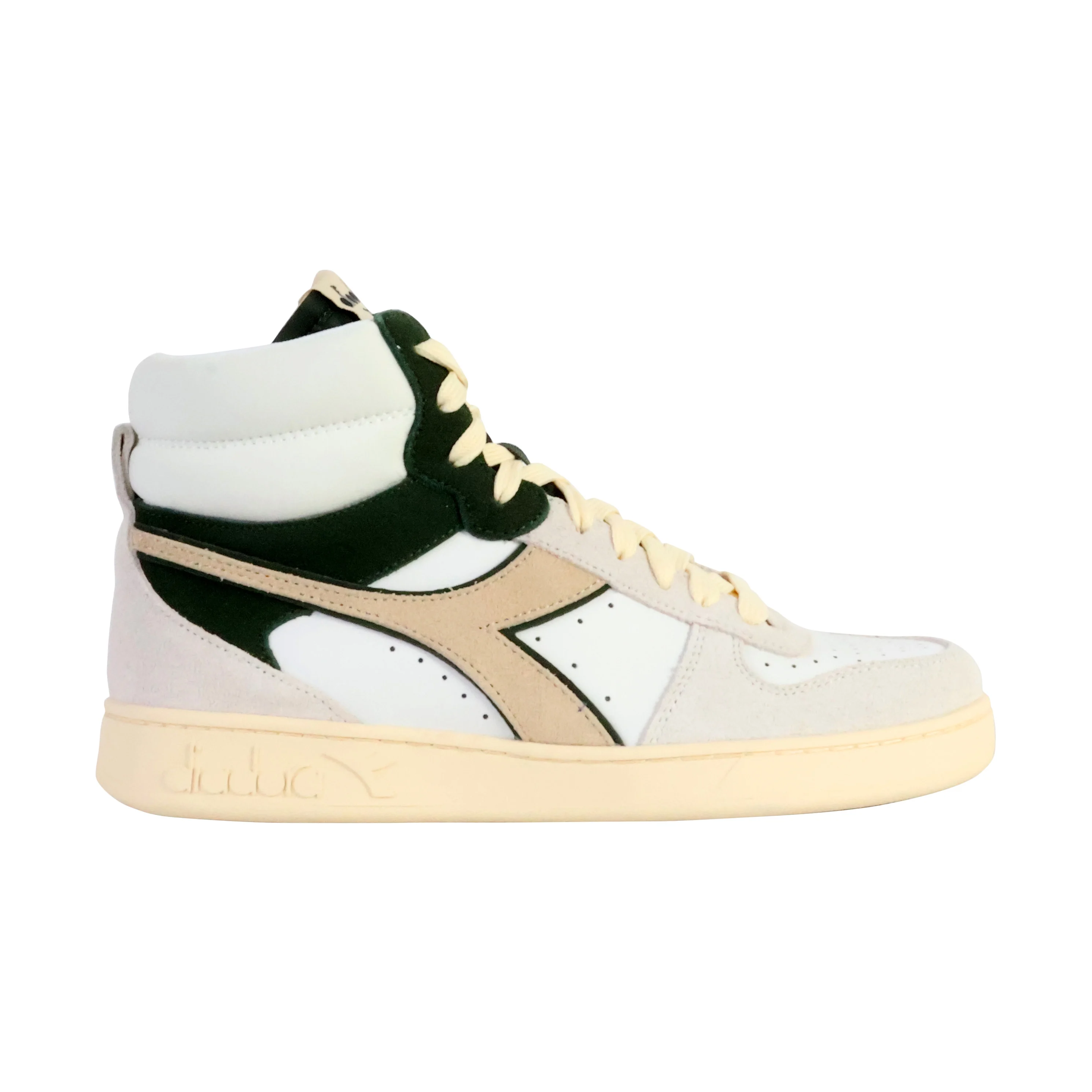 Basket montante cuirmagic mid suede | Blanc