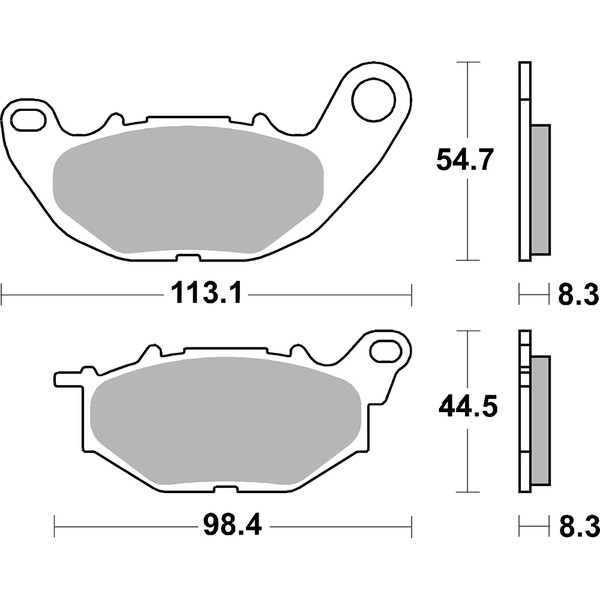 SBS - Plaquettes de frein 229CT