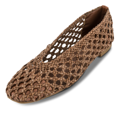 NOË Collection Ballerina Brun 2416105430 | Skoringen