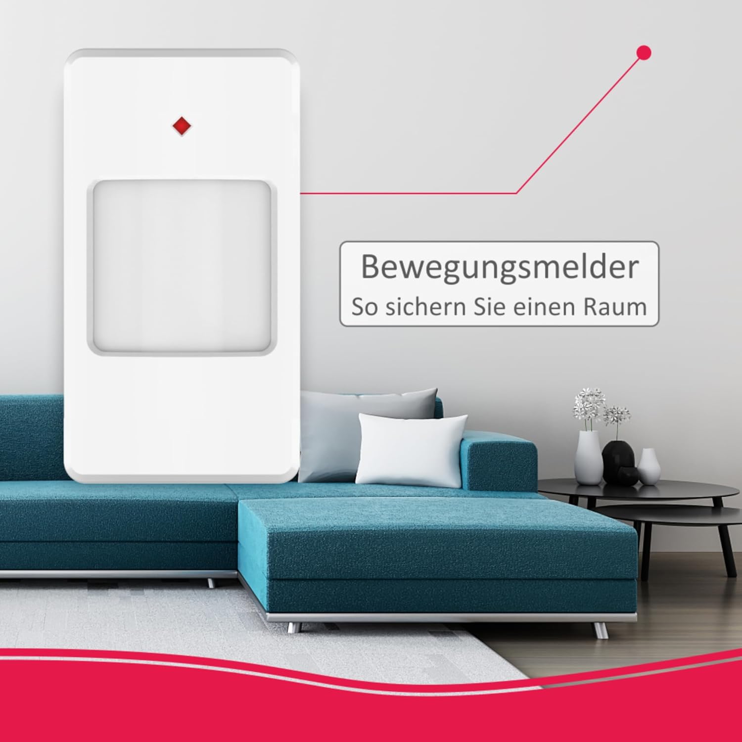 ELRO AS90S Home+ Smart Alarmanlage-WiFi-GSM Funktion-Bestens getestet-Mit Basisstation, Bedieneinheit, Bewegungsmelder, 3X Tür-/Fensterkontakt und Funk Key Ring, Komplettes Set