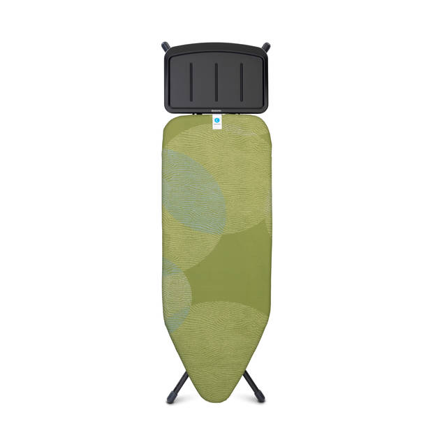 Brabantia Strijkplank C - 124x45 cm Calm Rustle - met Solide Stoomunithouder