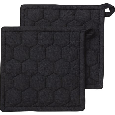 Salling grydelapper 2-pak - sort
