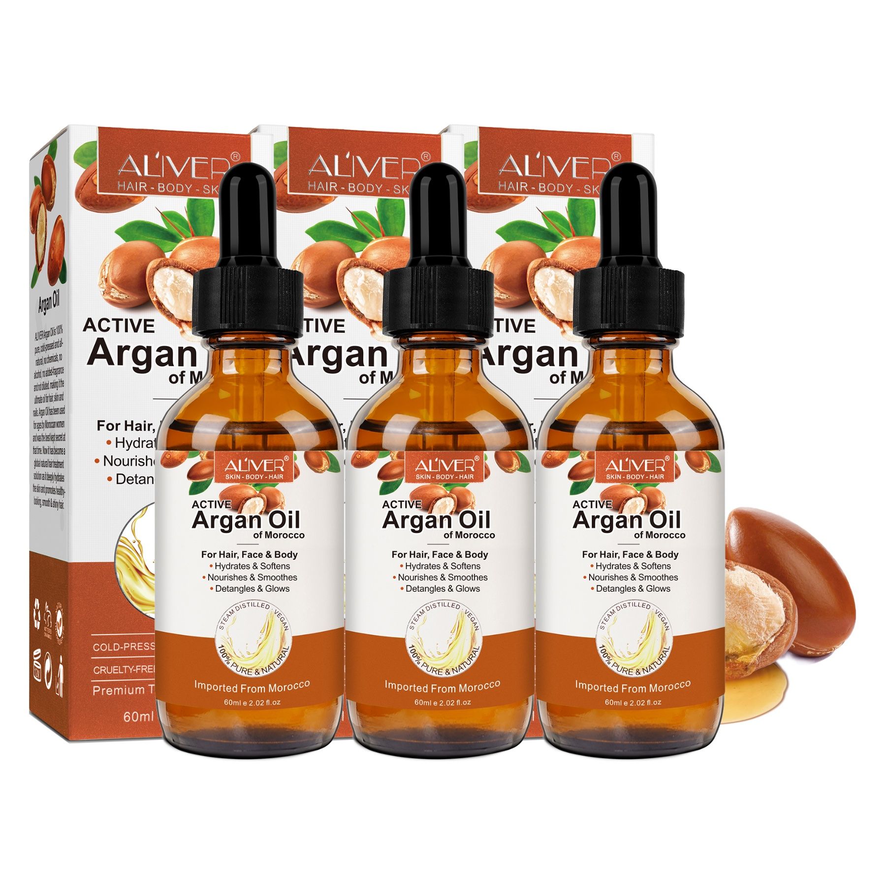 ALIVER Argan Haaröl