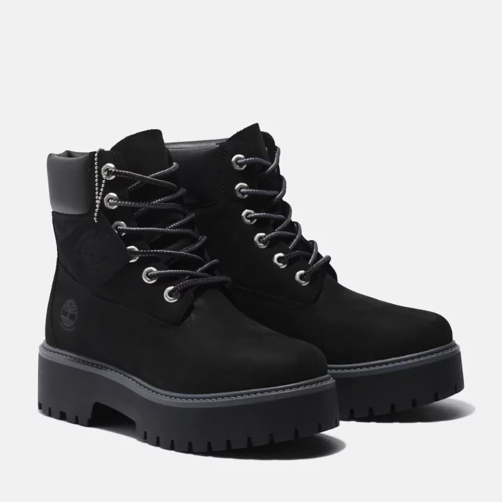 Stone Street Bottines compensées Timberland Premium pour femmes en noir