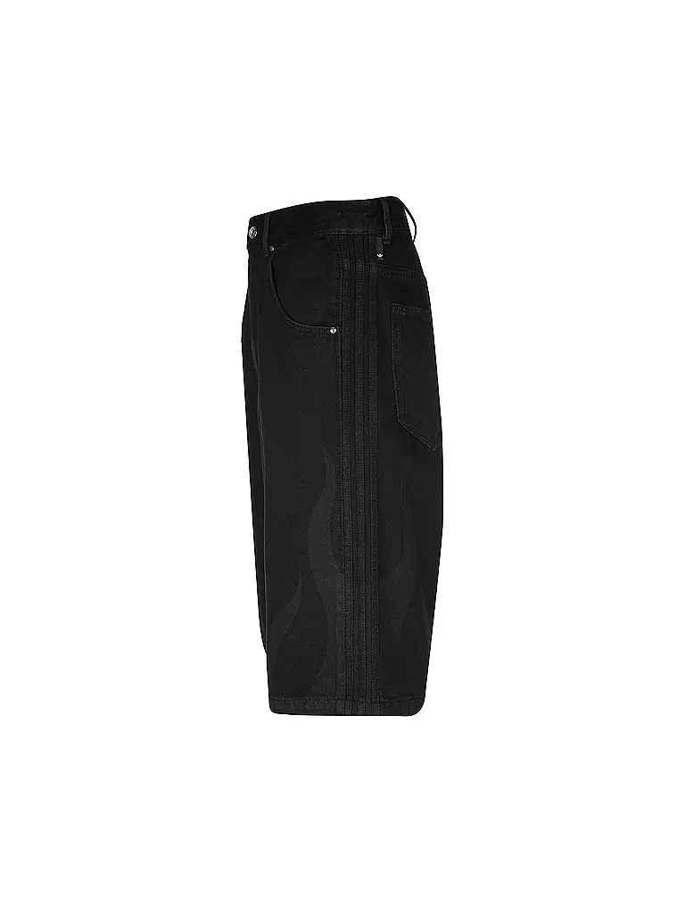 ADIDAS ORIGINALS Jeansshorts schwarz