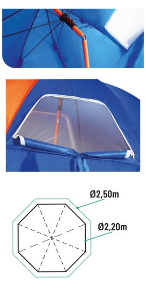 Parapluie Colmic Beach Umbrella