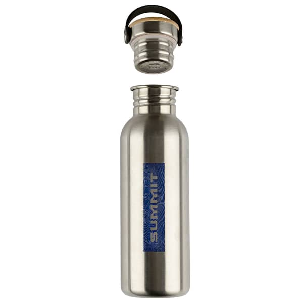 Gourde SUMMIT GOURDE ACIER BOUCHON BAMBOU 0,75L NATURELLE