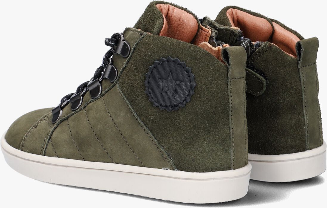 TON & TON groene ton & ton hoge sneaker bjarn