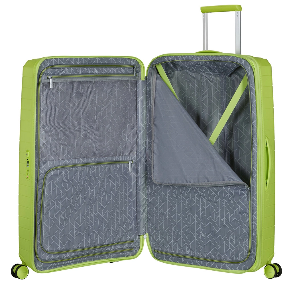 American Tourister Fastforward Spinner 78 EXP Neon Lime