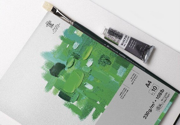 Winsor & Newton - Blok Til Oliemaling - A4 - 10 Ark