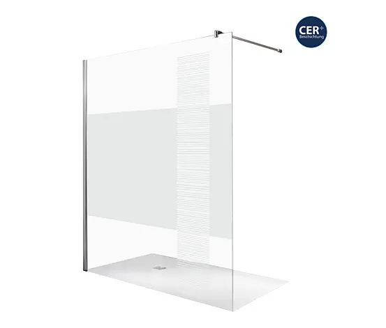 Breuer®-Dusche »Entra« –  Duschwand, alleinstehend, InStripe, 120 und 140 cm