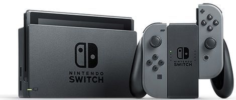 Nintendo - Switch - Console - Grijs - 2019 - 6,2 inch Scherm