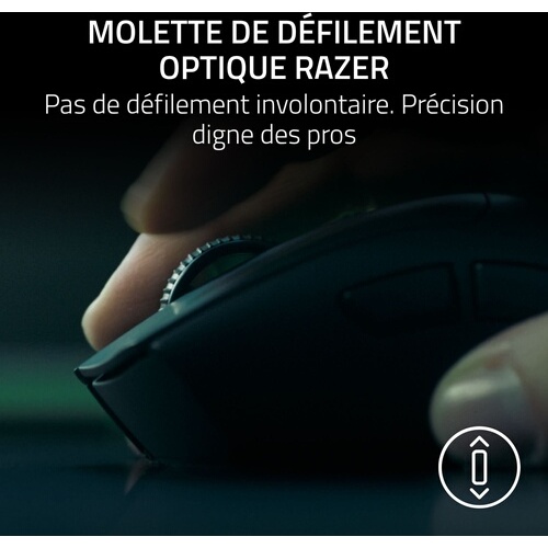 Souris Razer sans fil gaming DeathAdder V4 Pro Noir